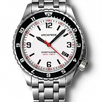 Archimede SportTaucher GMT white