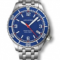 Archimede SportTaucher steel/blue