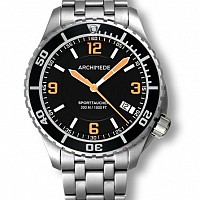 Archimede SportTaucher steel/orange