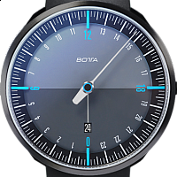 Botta-Design UNO 24+ Black Edition Blue Quartz