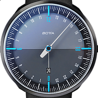 Botta-Design UNO 24+ Black Edition Blue Quartz