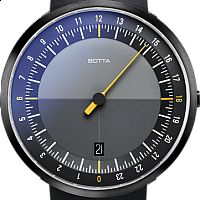 Botta-Design UNO 24 Black Edition Quartz