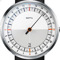 Botta-Design UNO 24 White-Orange Quartz