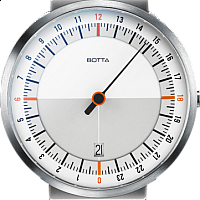Botta-Design UNO 24 White-Orange Quartz
