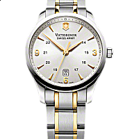 Victorinox Alliance matt silver bicolor steel