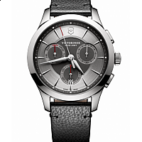 Victorinox Alliance Chronograph grey leather