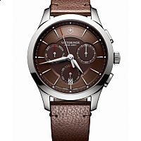 Victorinox Alliance Chronograph brown leather