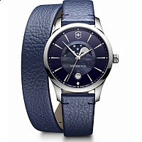 Victorinox Alliance Small blue leather