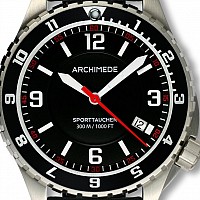Archimede SportTaucher GMT black