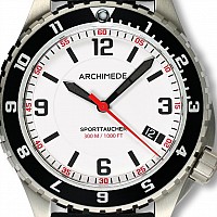 Archimede SportTaucher GMT white