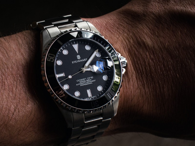 Steinhart OCEAN One 39 black 103 0981 od 12 490 K Chronoshop.cz