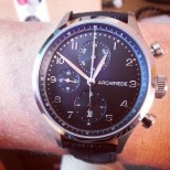 Archimede Klassik Chronograph černá 2015